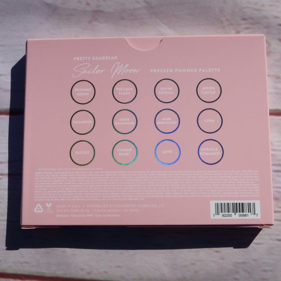 COLOURPOP X SAILOR MOON PRETTY EYESHADOW PALETTE - Picture 2 of 4